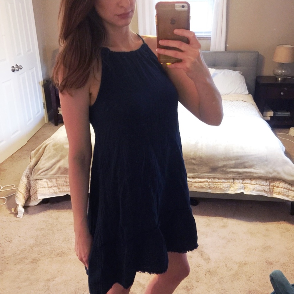 Anthropologie Clothe & Stone Halter Dress